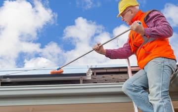 Ash Street soft wash roof cleaning